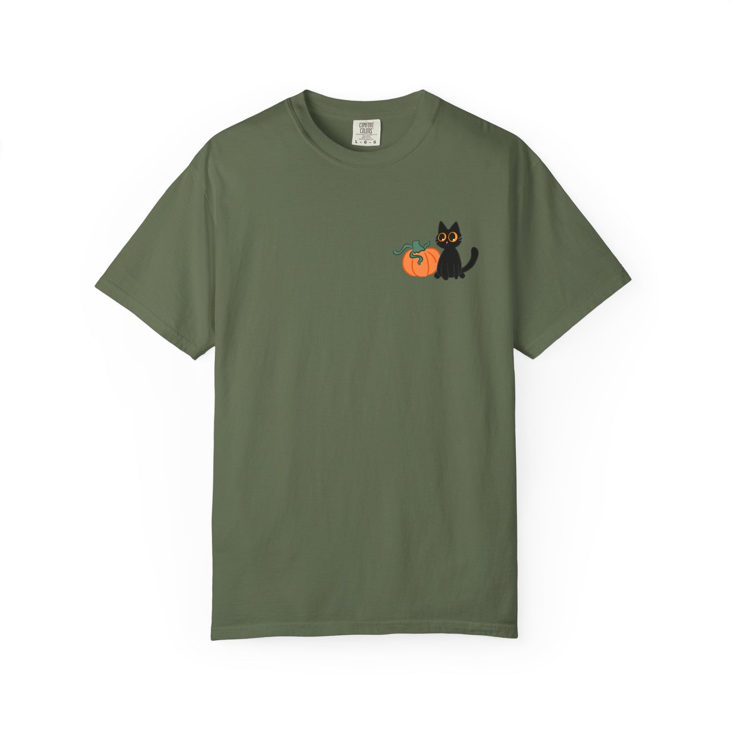 Black Cat and Pumpkin Tee