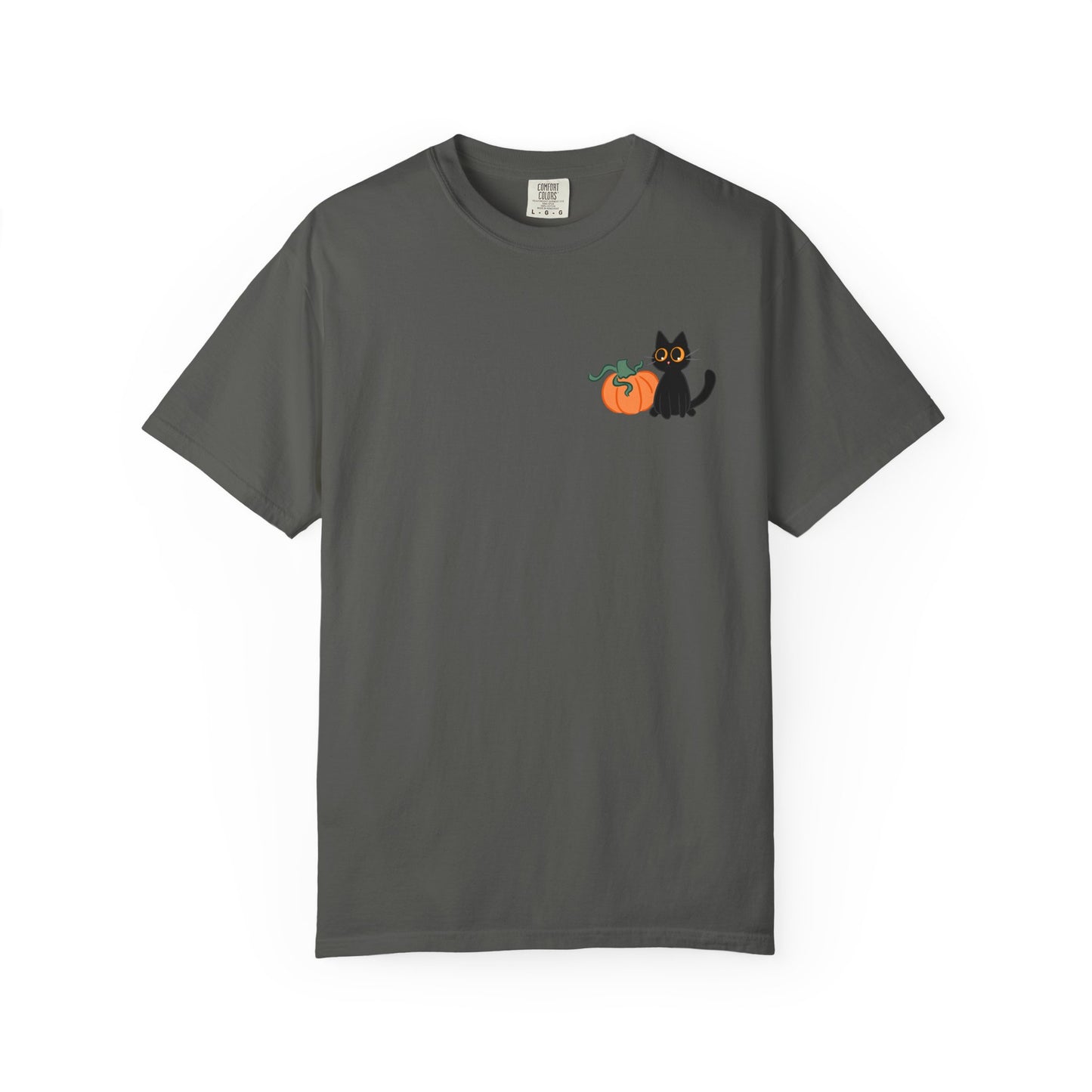 Black Cat and Pumpkin Tee