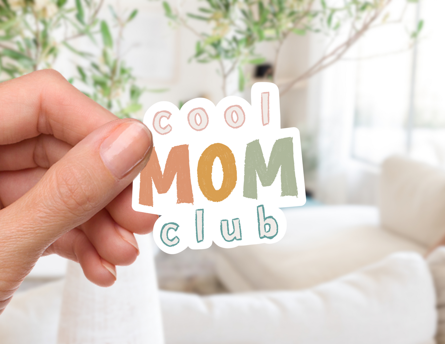 Cool Mom Club Sticker