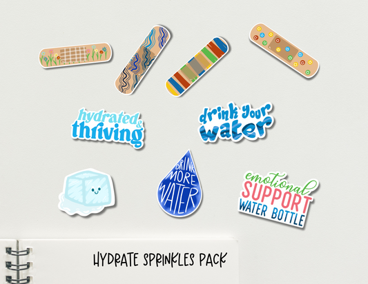 Hydrate Sprinkles (Mini Stickers)