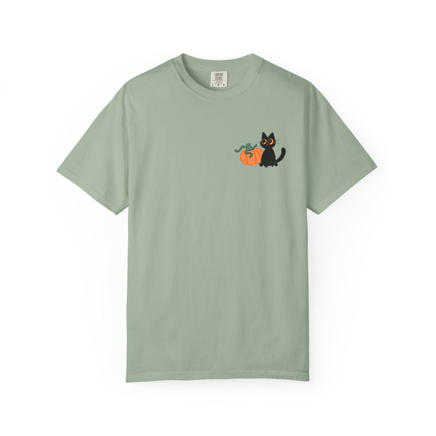 Black Cat and Pumpkin Tee