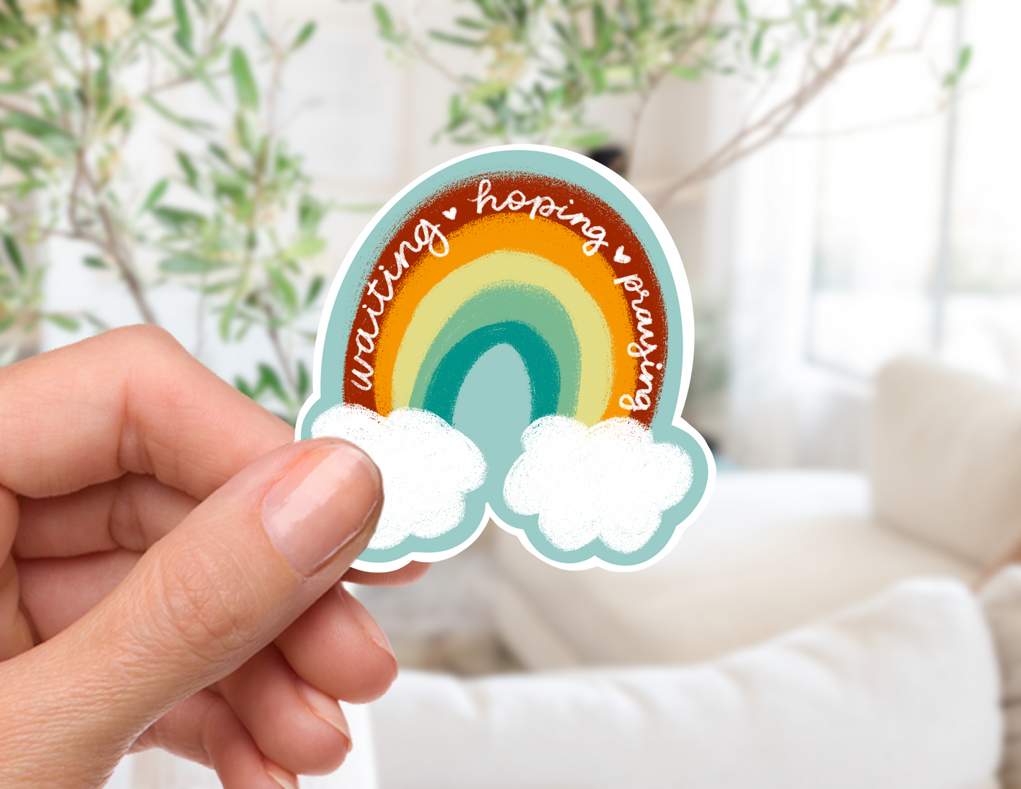 Rainbow Baby Sticker