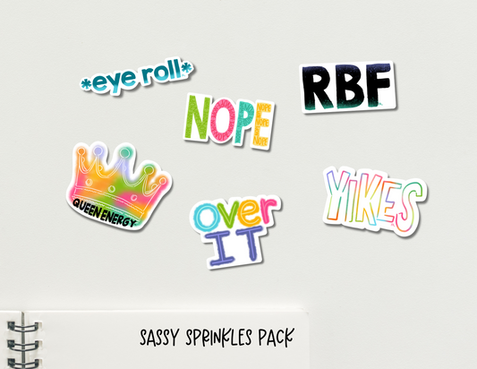 Sassy Sprinkles (Mini Stickers)