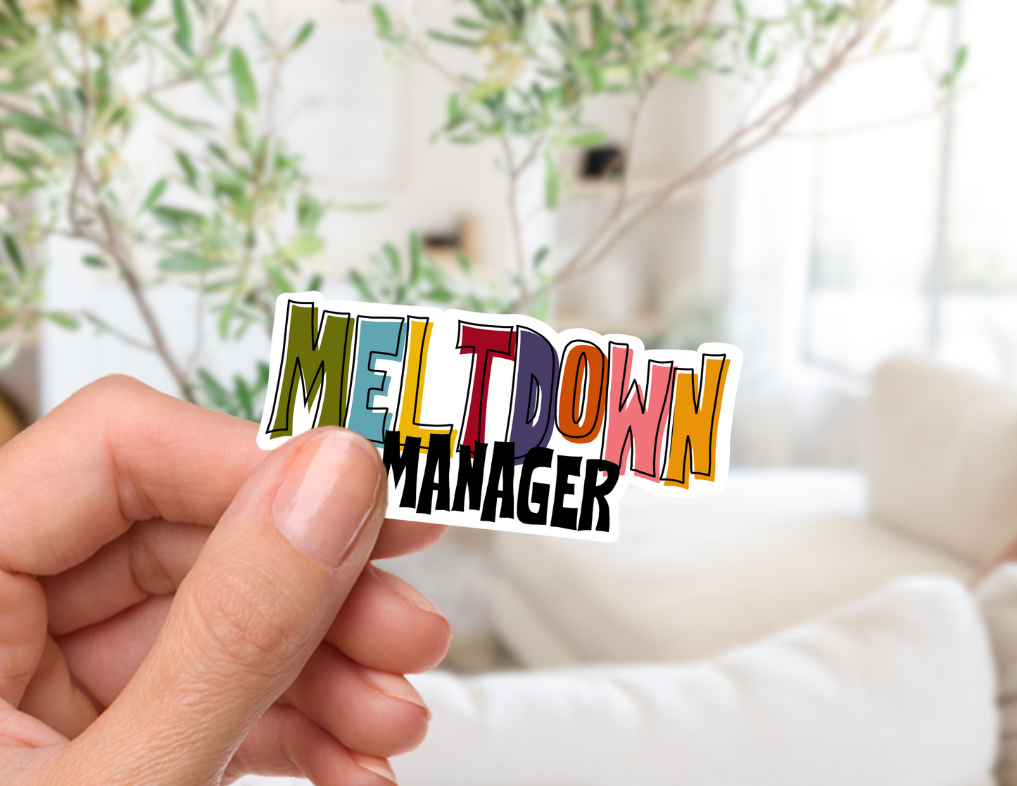 Meltdown Manager Sticker