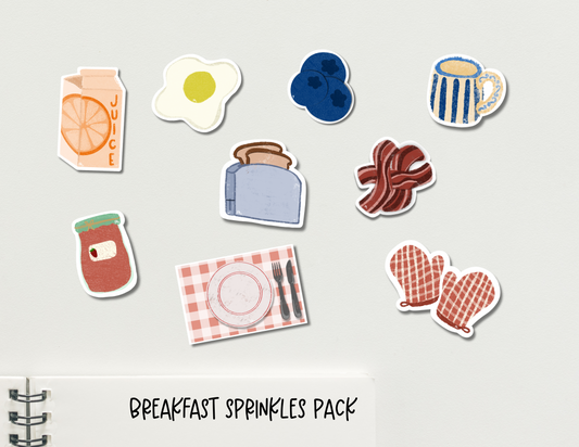 Breakfast Sprinkles (Mini Stickers)