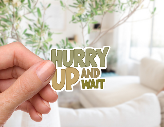 Let's "Work" Sticker
