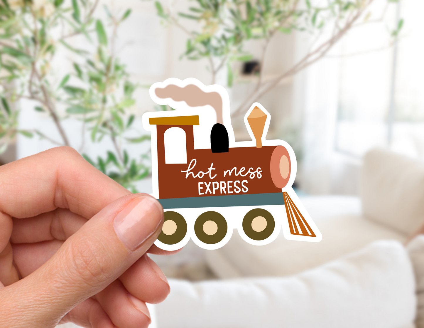 Hot Mess Express Sticker