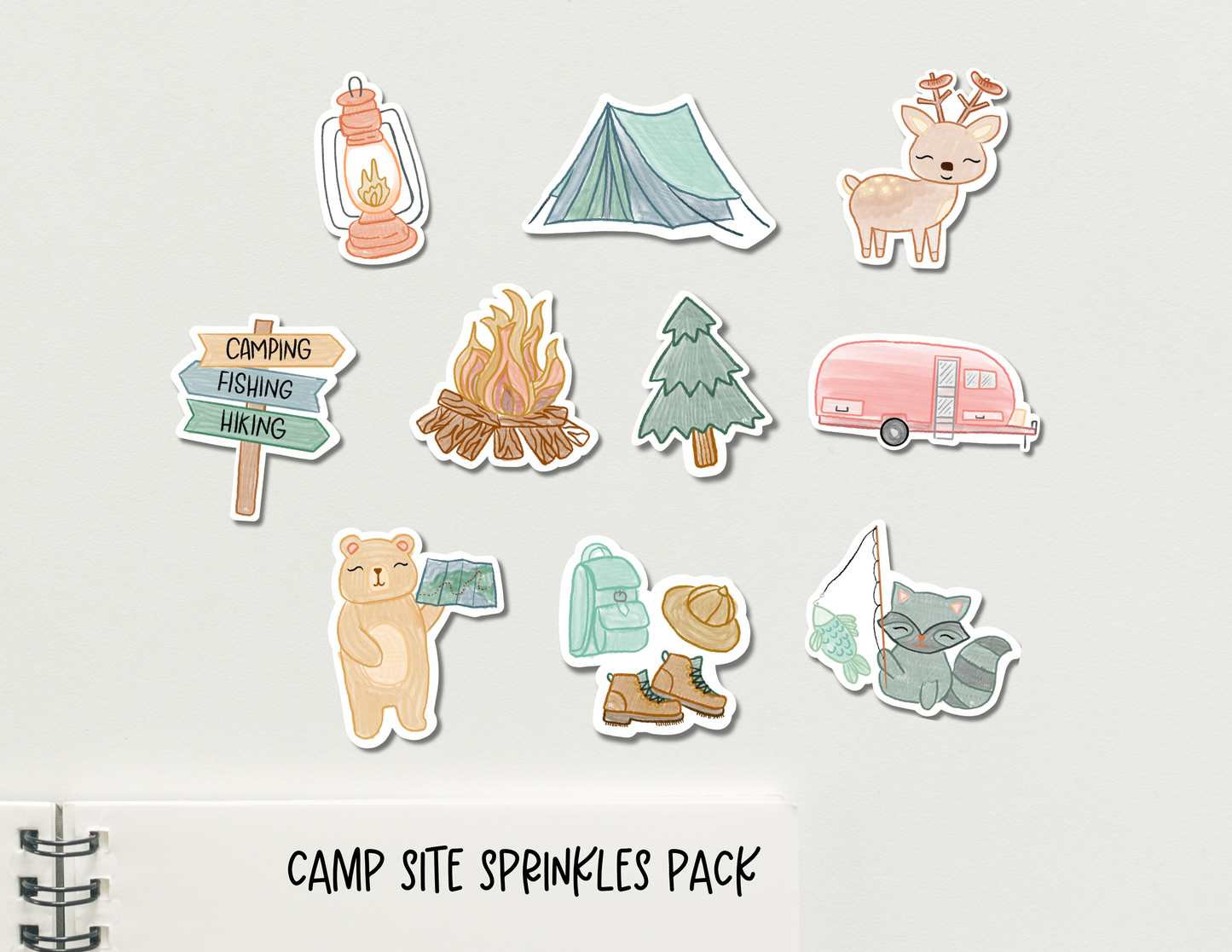 Camp Site Sprinkles (Mini Stickers)