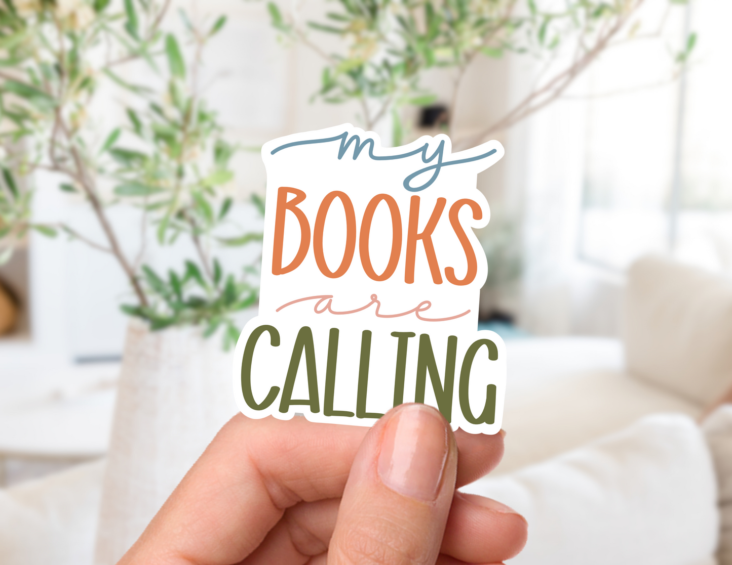 Books are Calling Sticker
