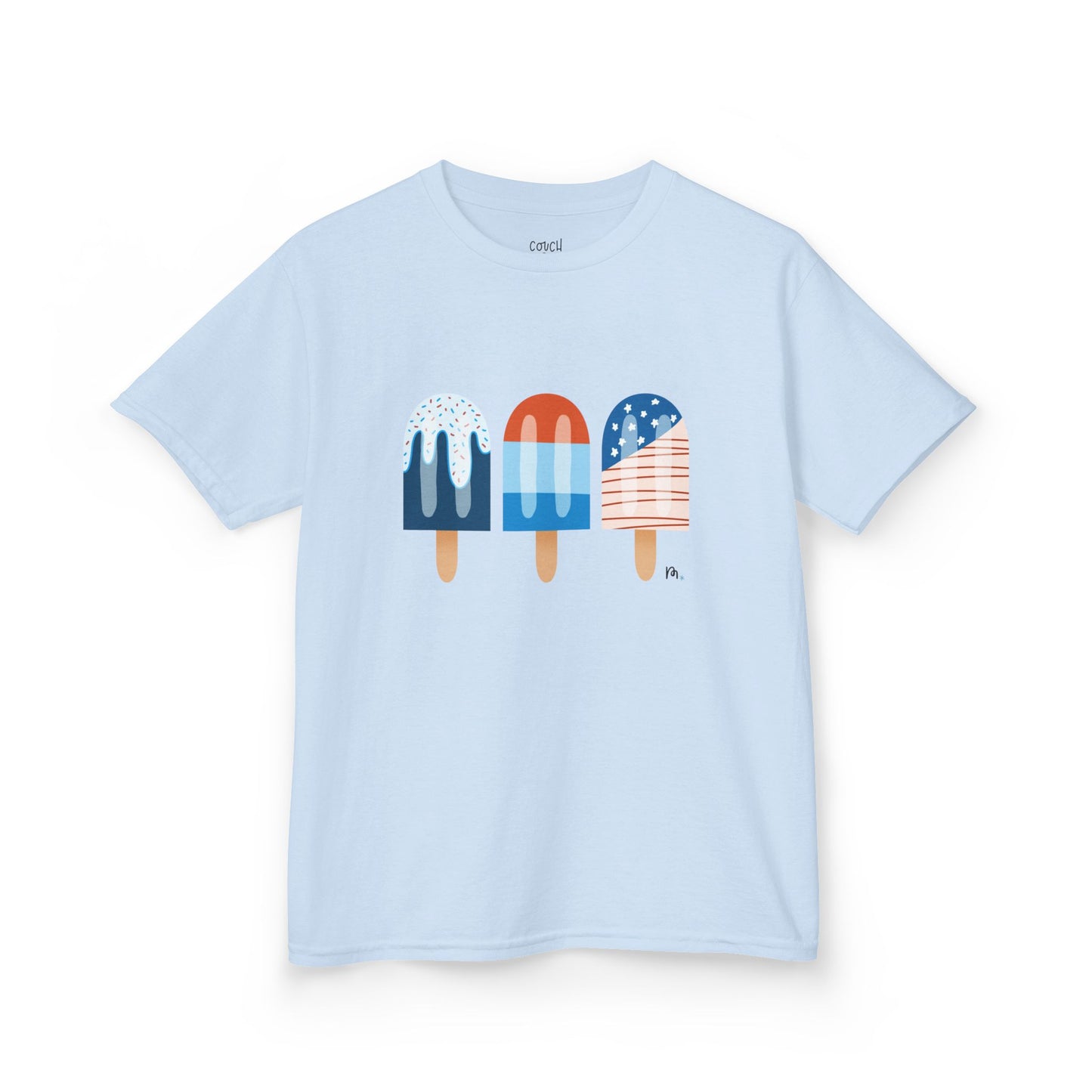 Kids Patriotic Popsicle T-Shirt — 4th of July Summer Tee
