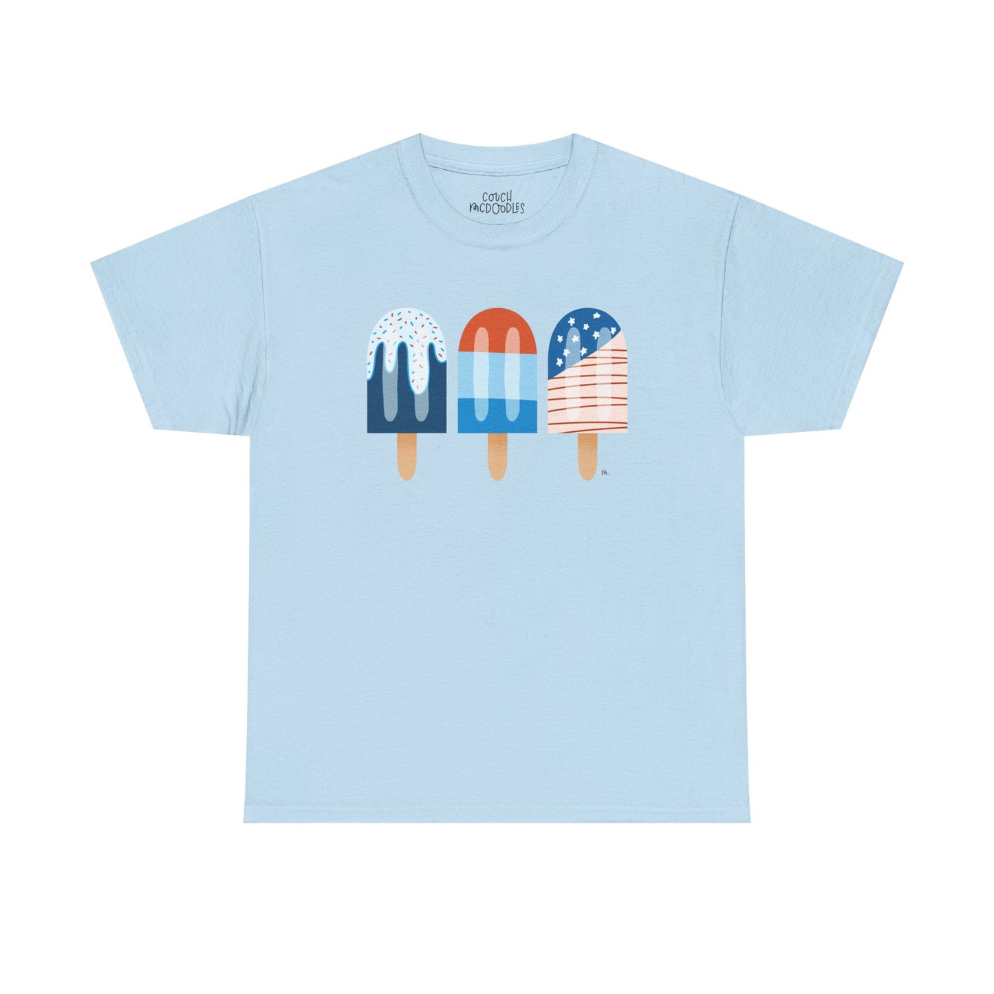 Patriotic Popsicle T-Shirt — 4th of July Summer Tee