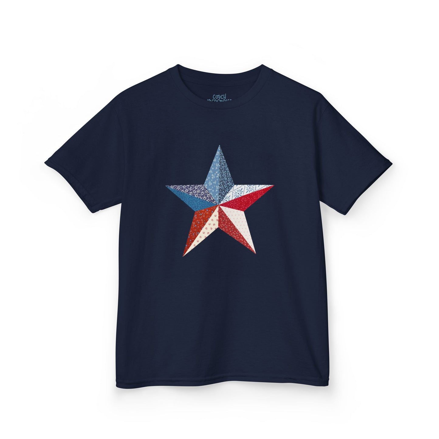 Patchwork Star Kids Tee