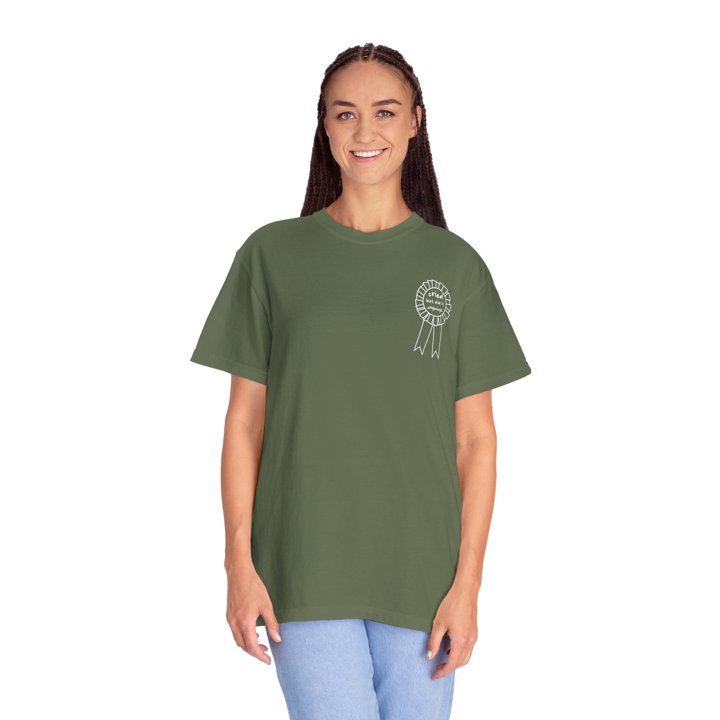Cried But Did It Anyway Award Tee