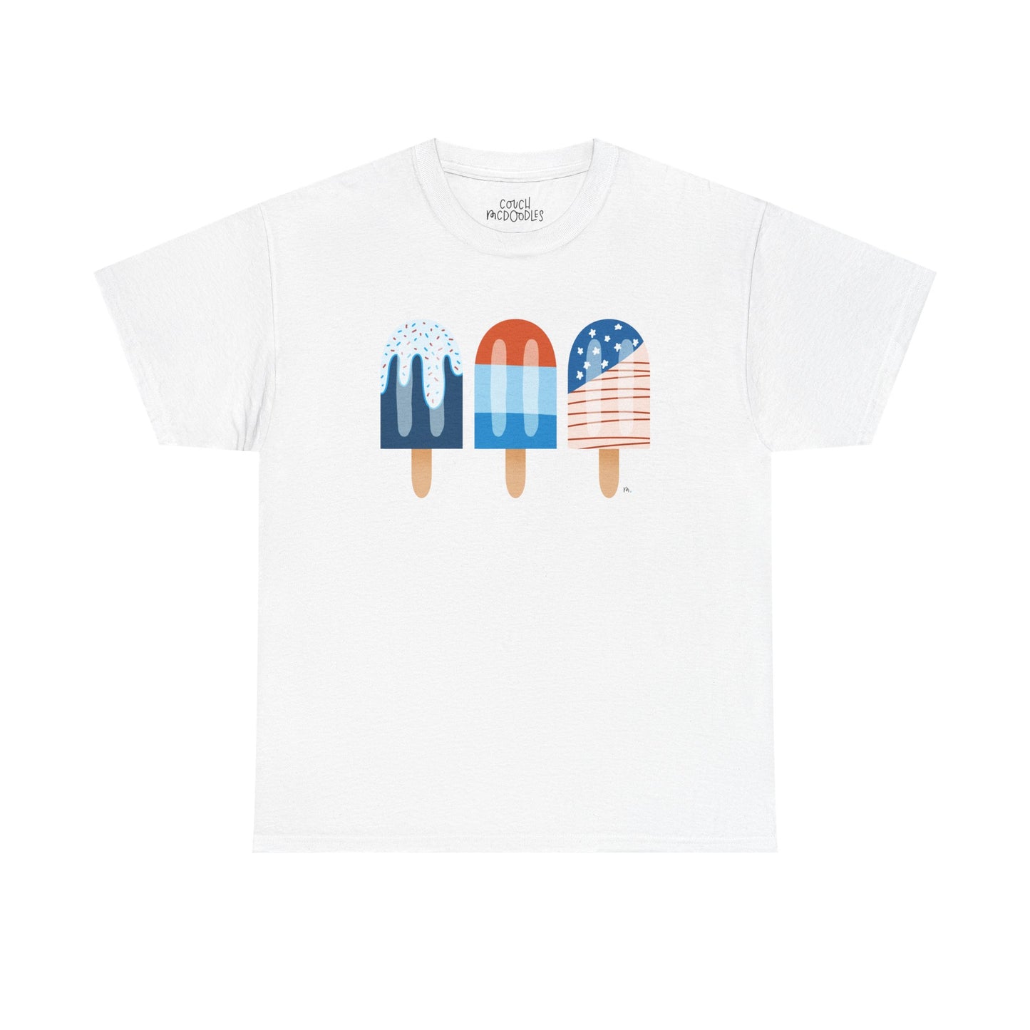 Patriotic Popsicle T-Shirt — 4th of July Summer Tee