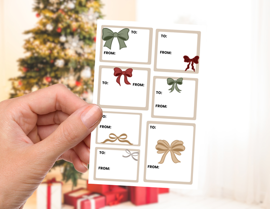 Holiday Gift Tags