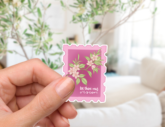 Be Thou My Vision Stamp Sticker