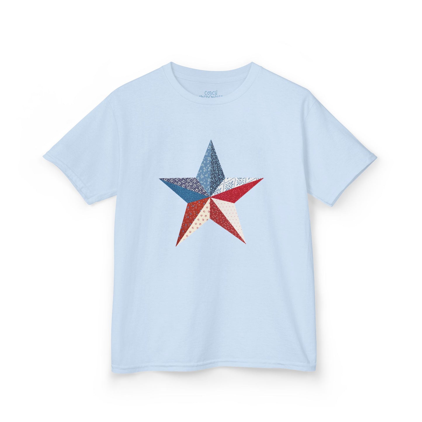 Patchwork Star Kids Tee