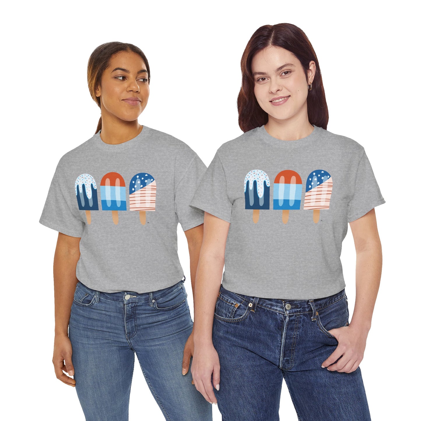 Patriotic Popsicle T-Shirt — 4th of July Summer Tee