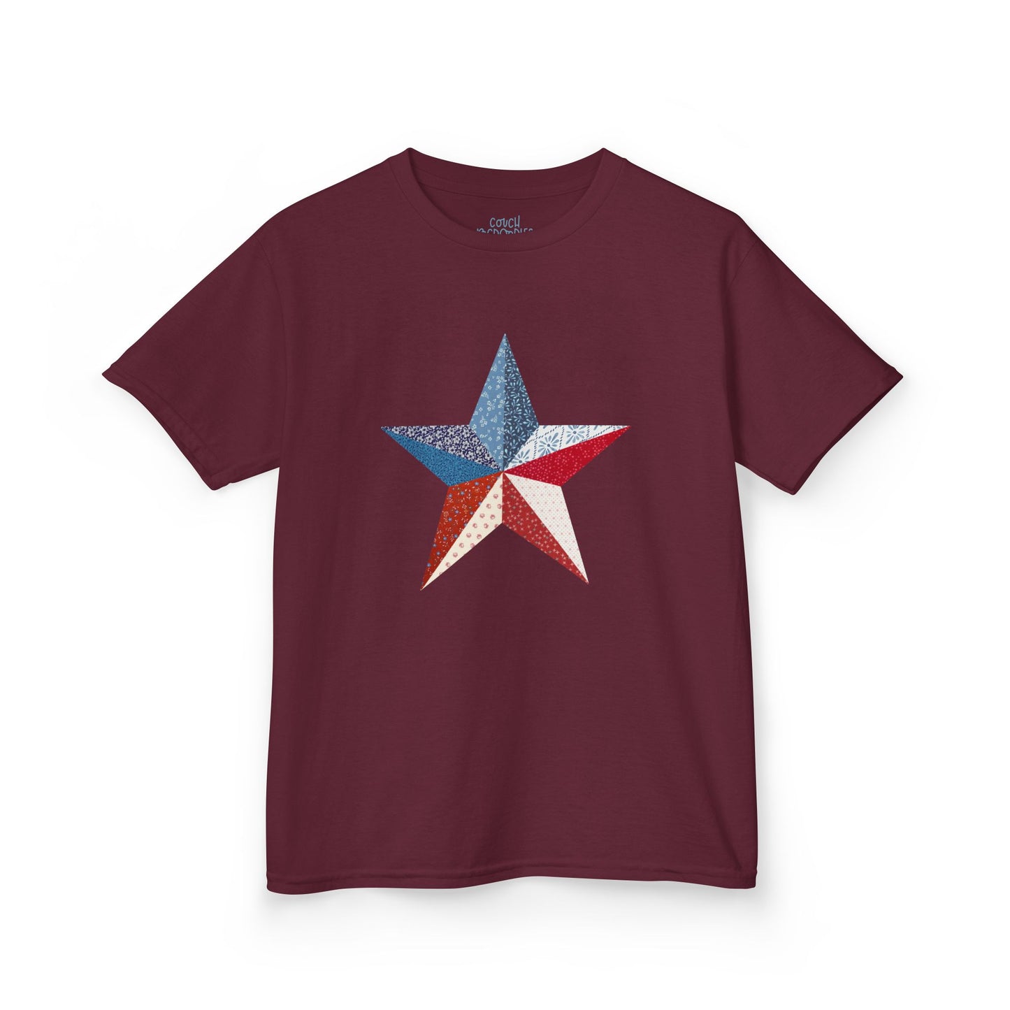 Patchwork Star Kids Tee