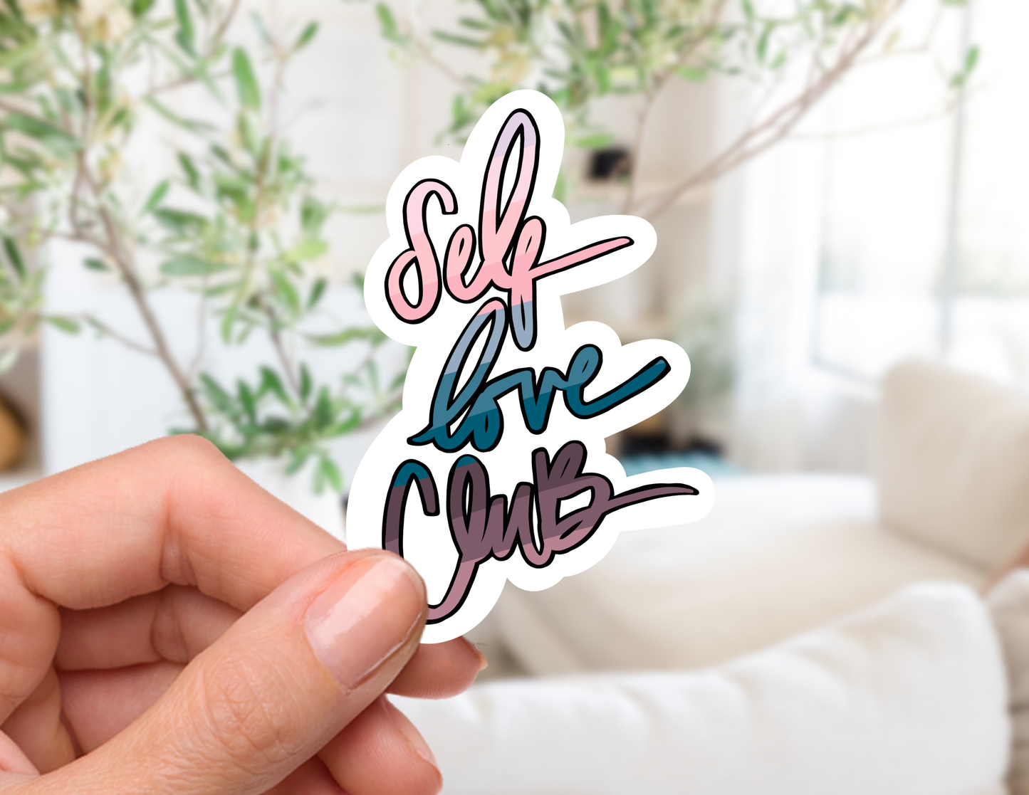 Self Love Club Sticker