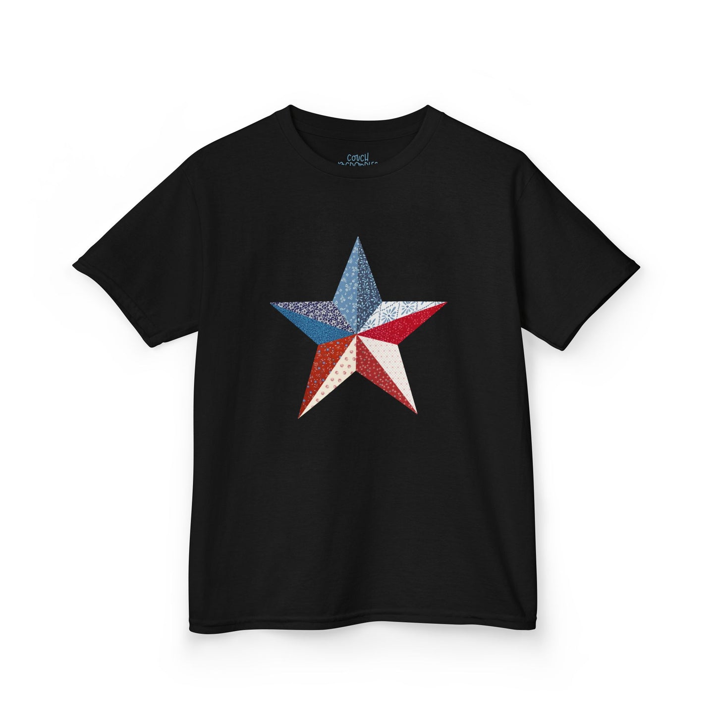 Patchwork Star Kids Tee