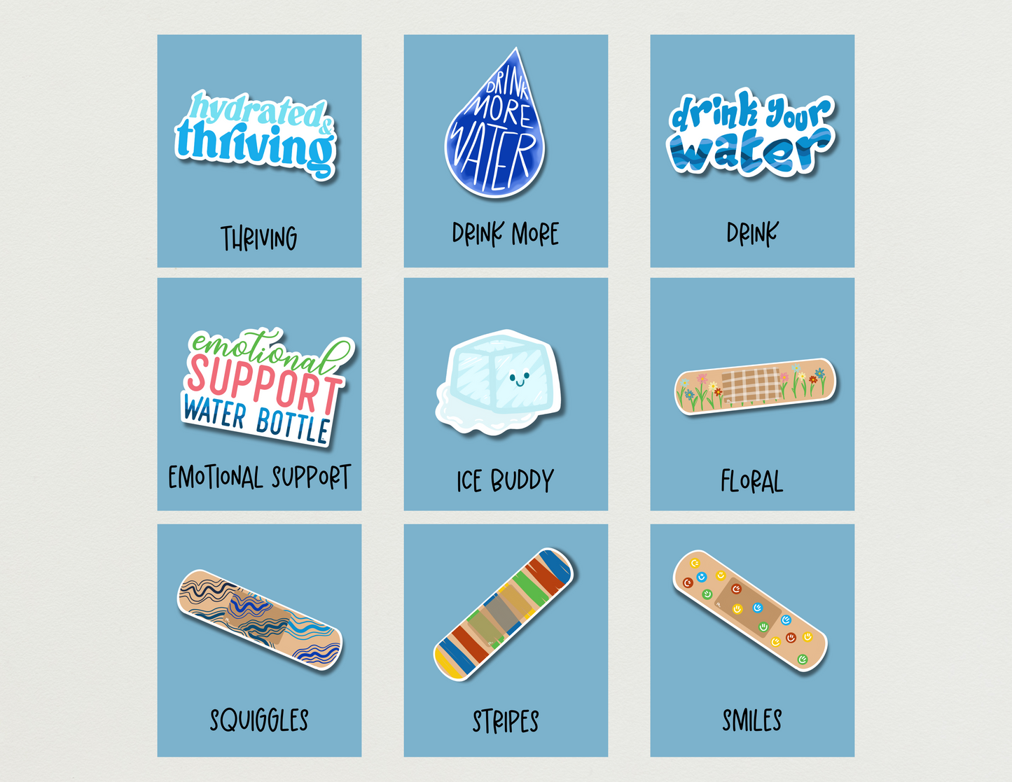 Hydrate Sprinkles (Mini Stickers)
