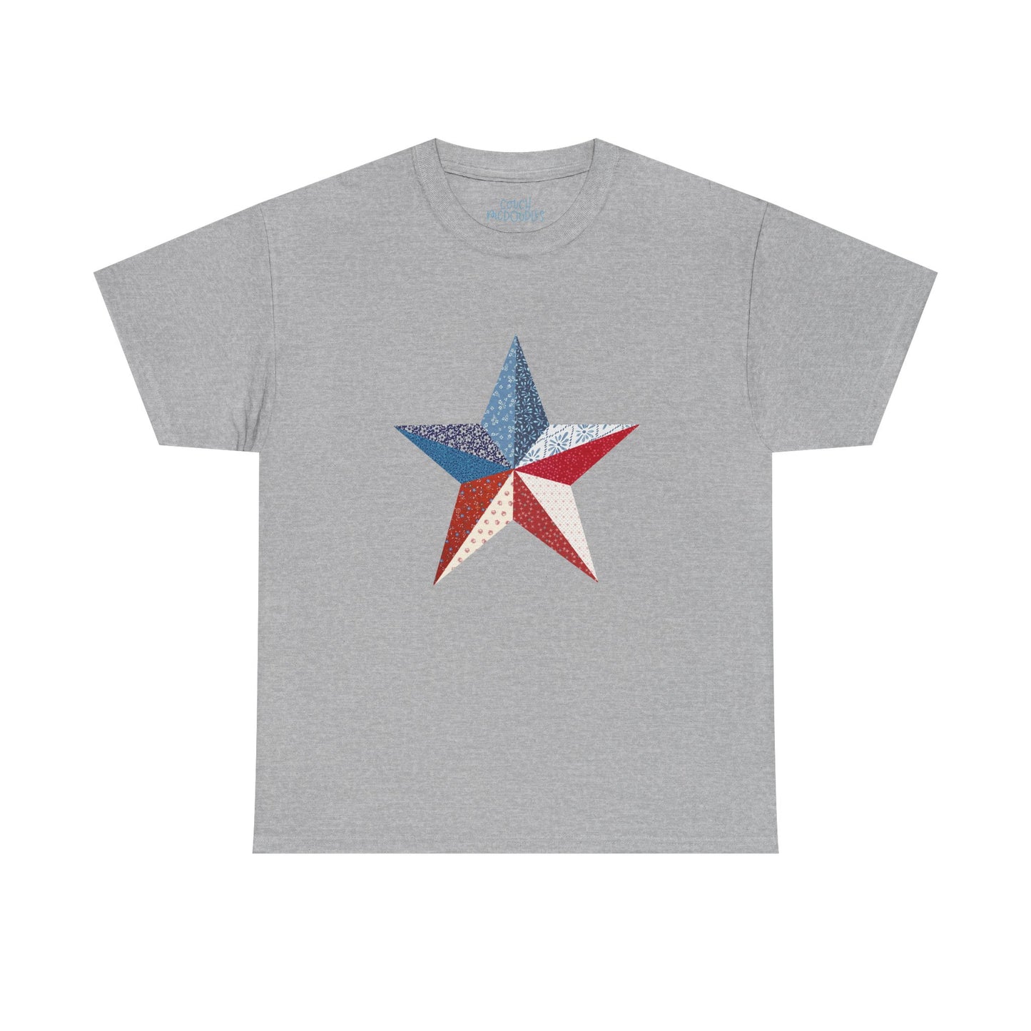 Patriotic Patchwork Star Tee