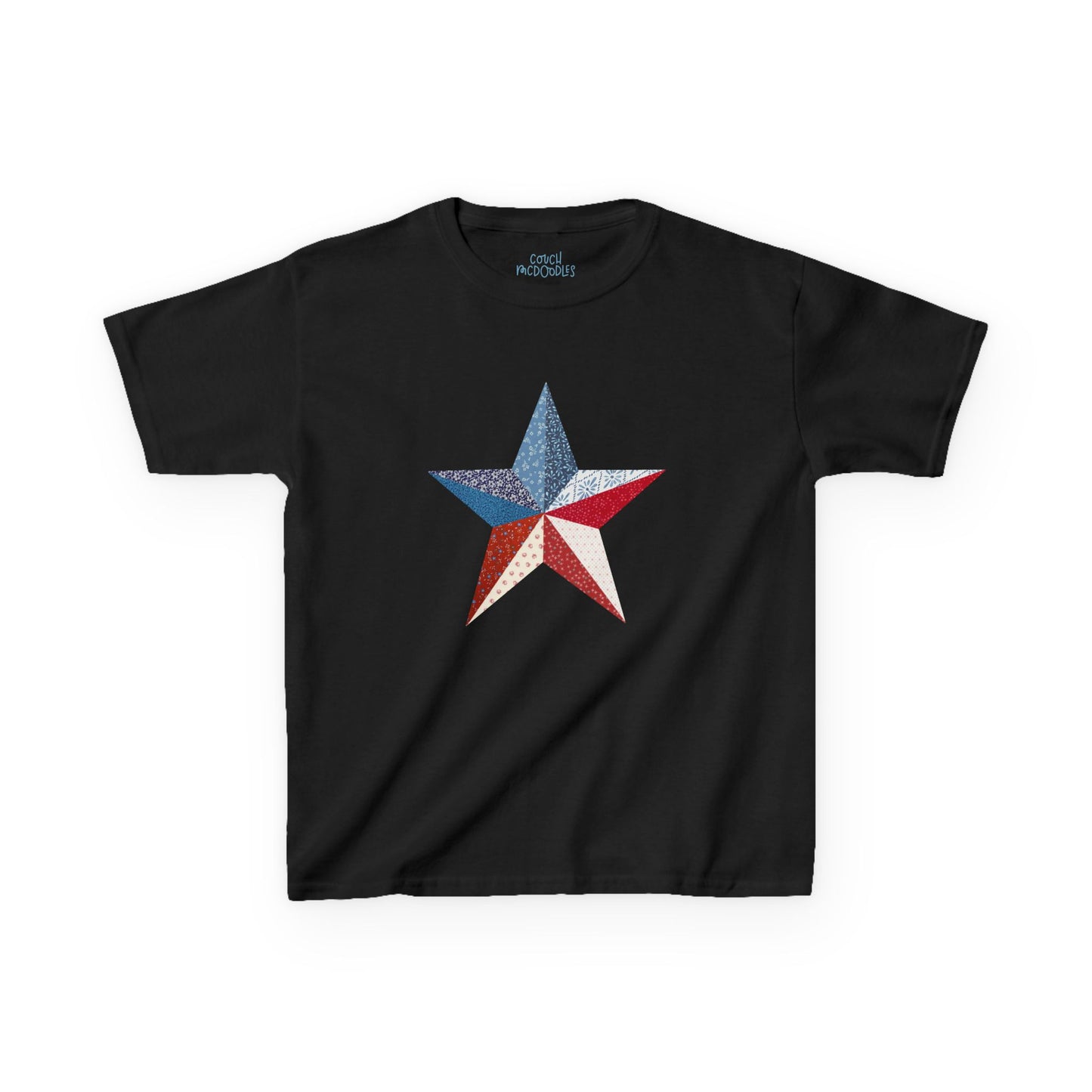 Patchwork Star Kids Tee