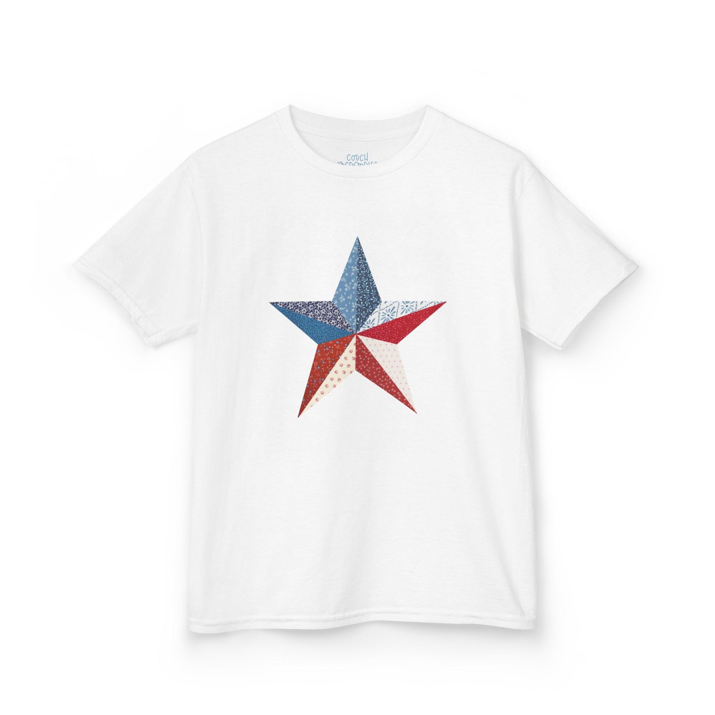 Patchwork Star Kids Tee