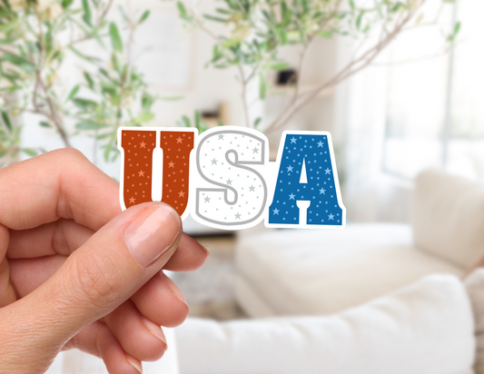 Stars for the USA Sticker