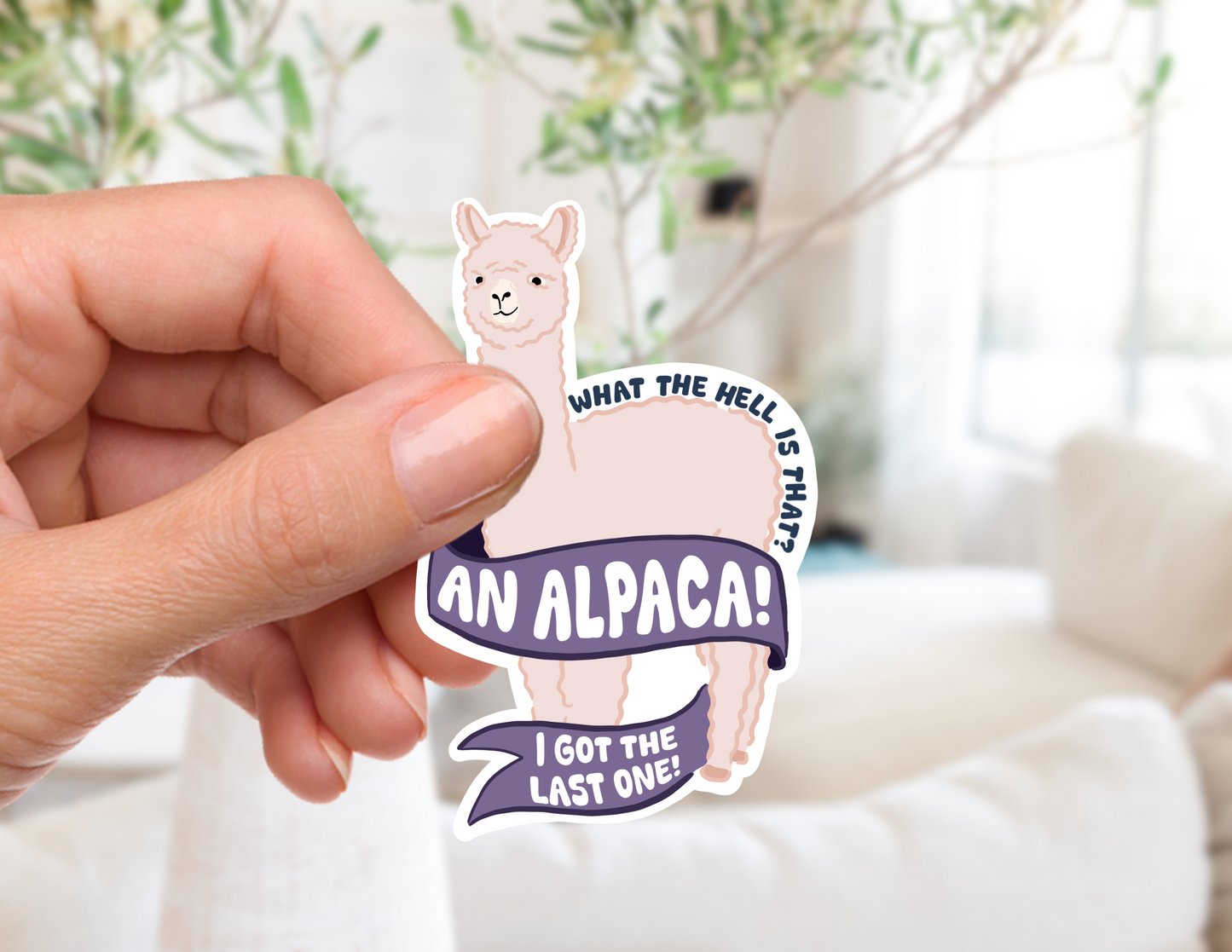 The Last Alpaca (Modern Family) Sticker