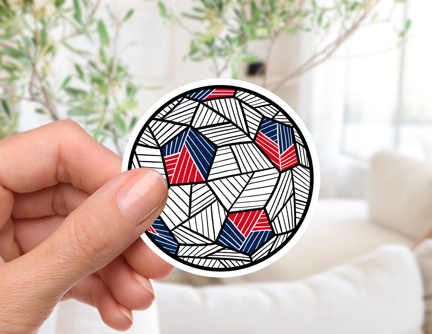 World Soccer Sticker