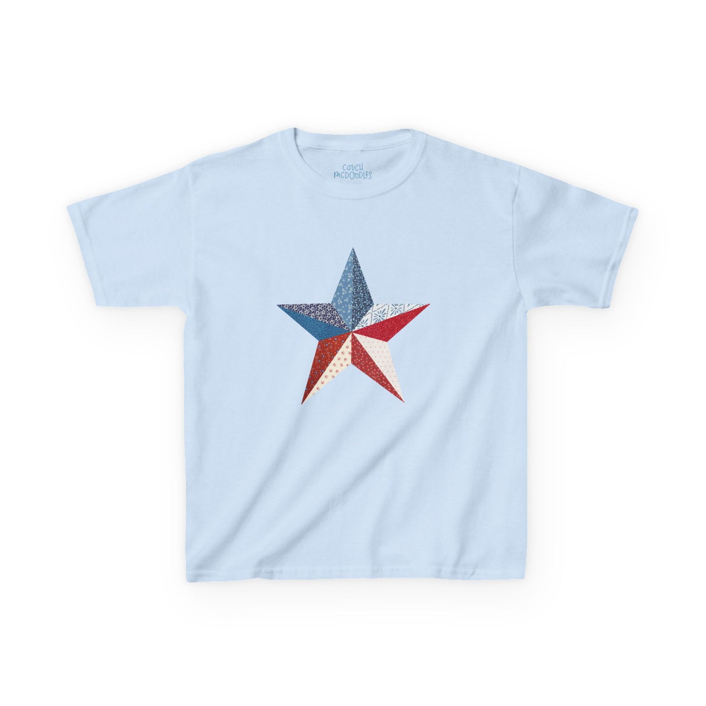 Patchwork Star Kids Tee