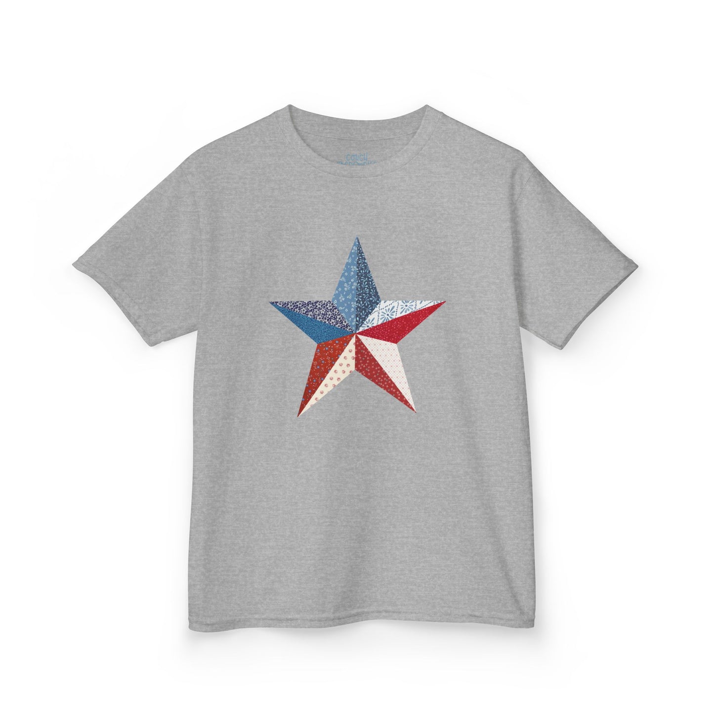 Patchwork Star Kids Tee