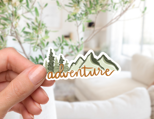 Adventure Outdoor Sticker