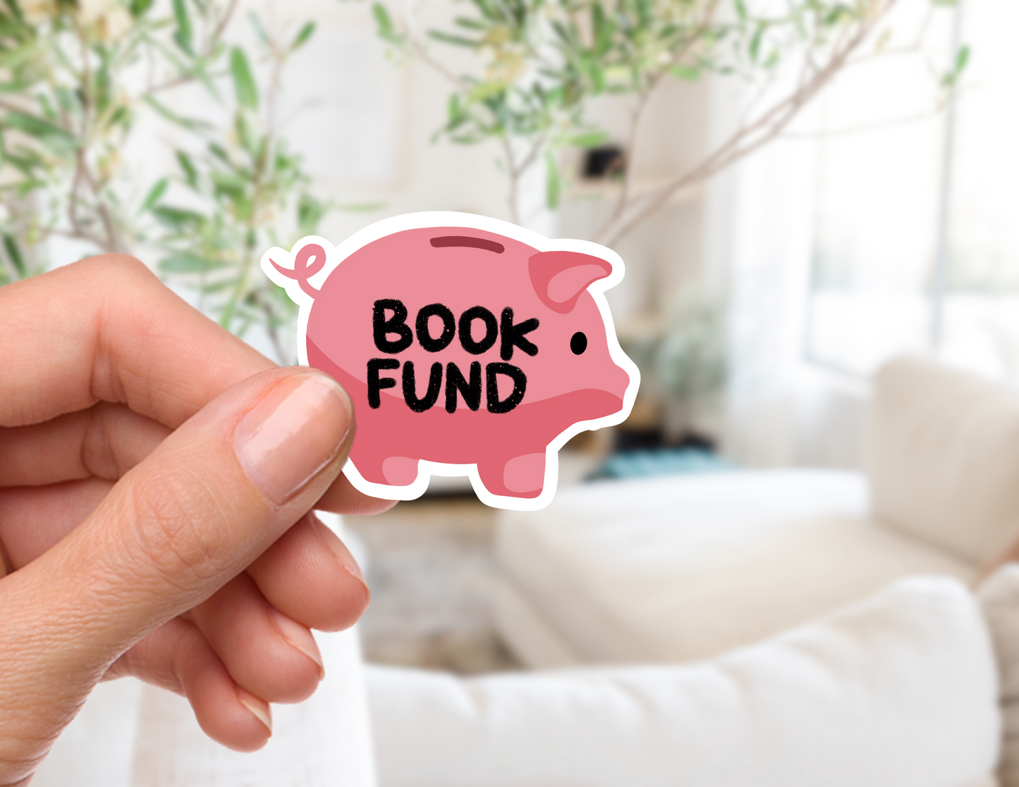 My Book Fund Sticker