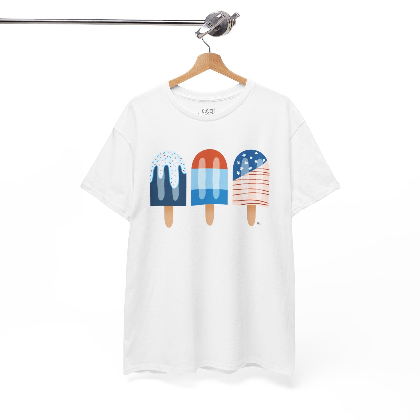Patriotic Popsicle T-Shirt — 4th of July Summer Tee