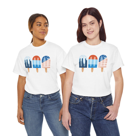 Patriotic Popsicle T-Shirt — 4th of July Summer Tee