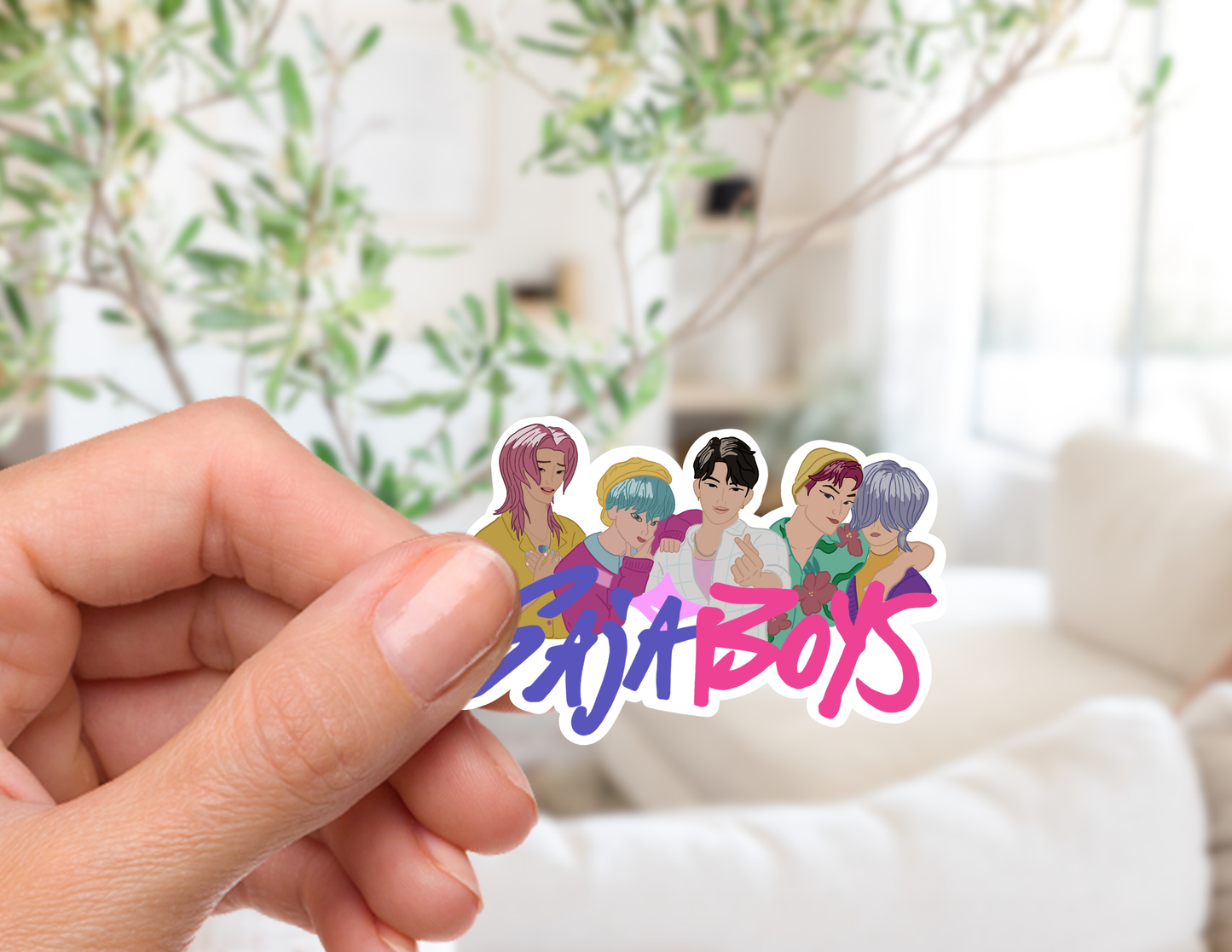 Soda Pop Boys Sticker