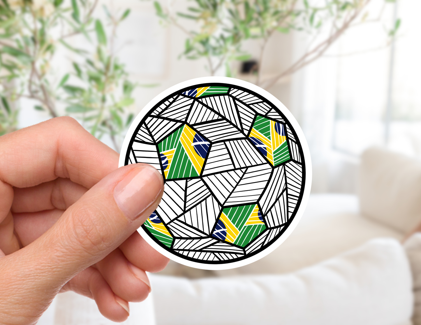 World Soccer Sticker