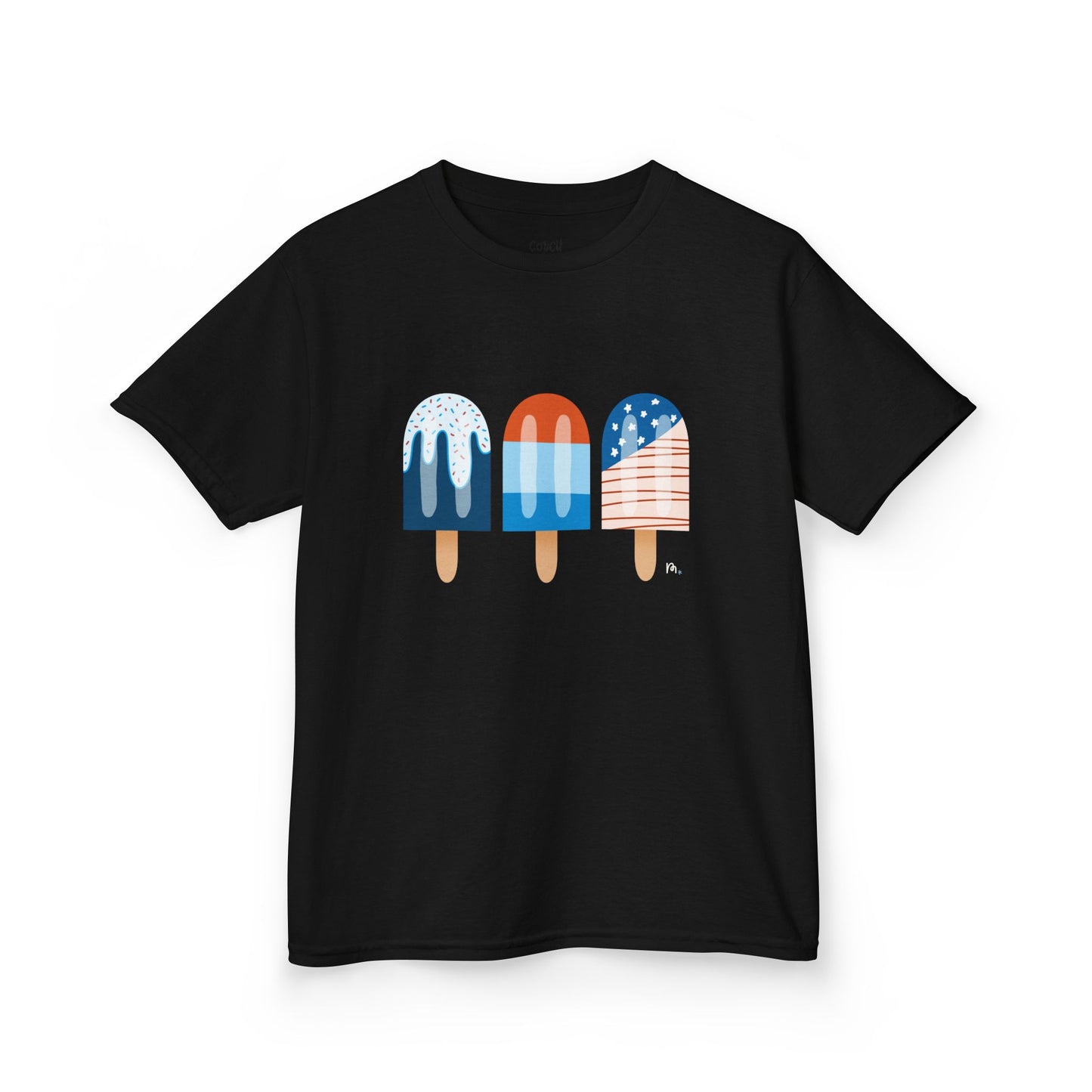 Kids Patriotic Popsicle T-Shirt — 4th of July Summer Tee