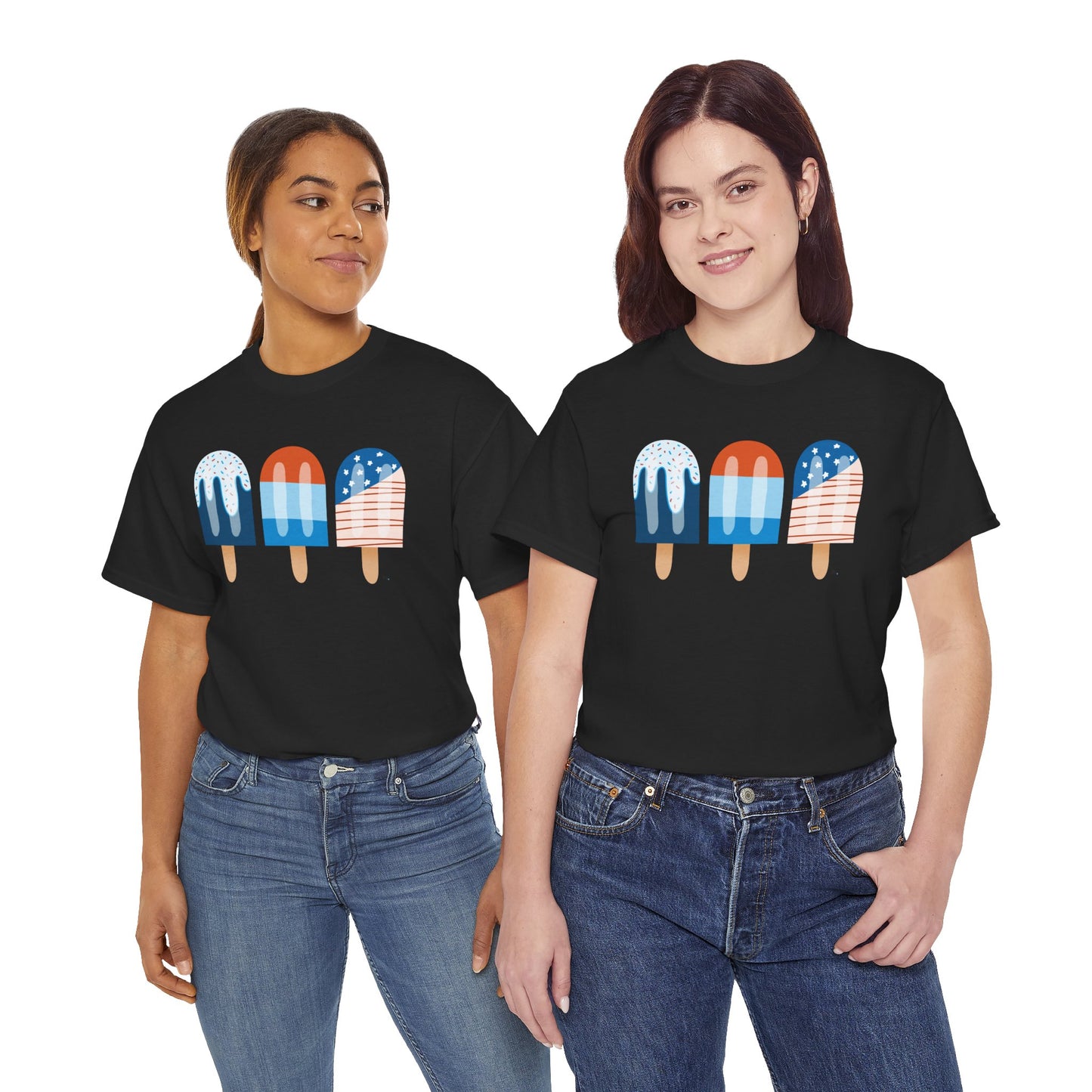 Patriotic Popsicle T-Shirt — 4th of July Summer Tee