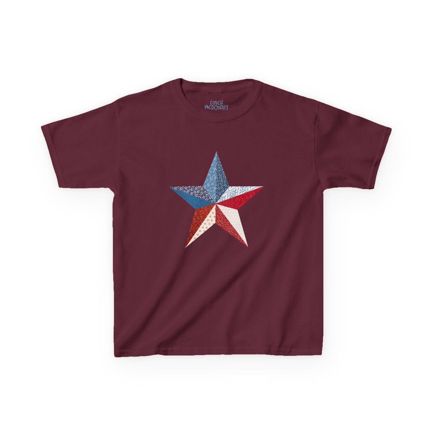 Patchwork Star Kids Tee