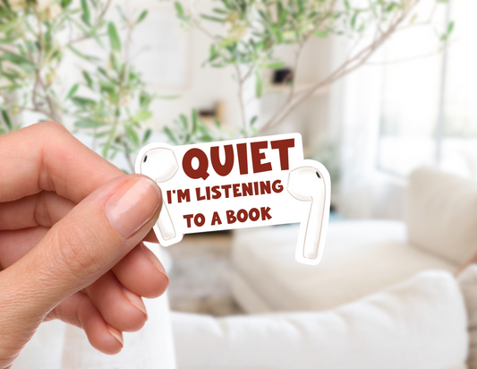 Audio Books RULE Sticker