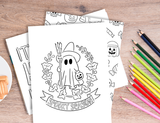 Halloween Coloring Page