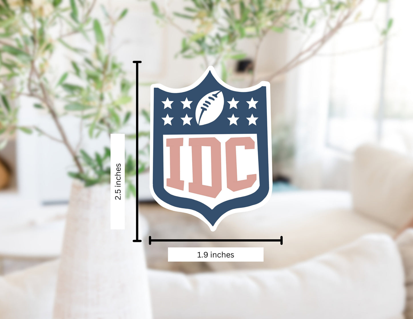 IDC Football Sticker