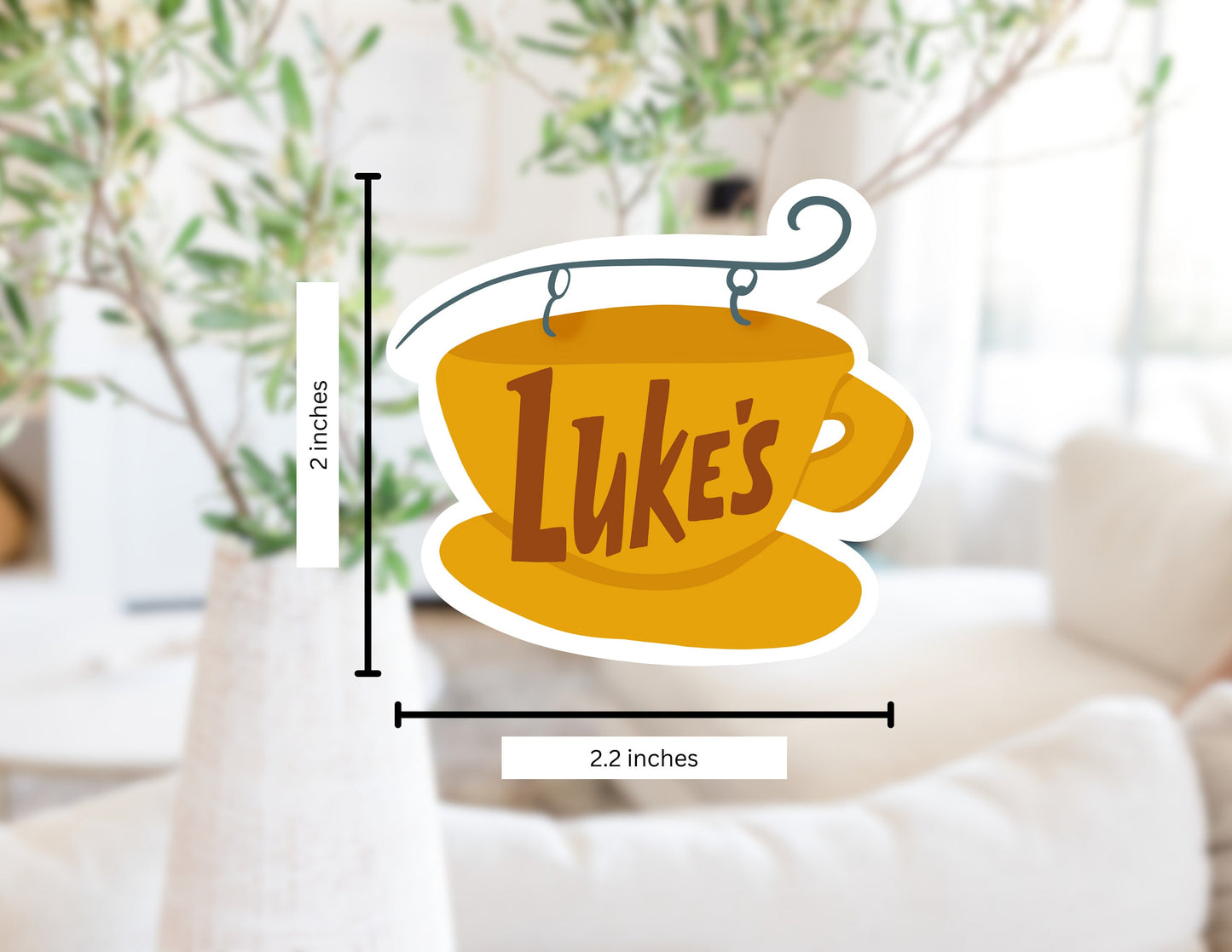 Luke's Diner, Gilmore Girls Sticker