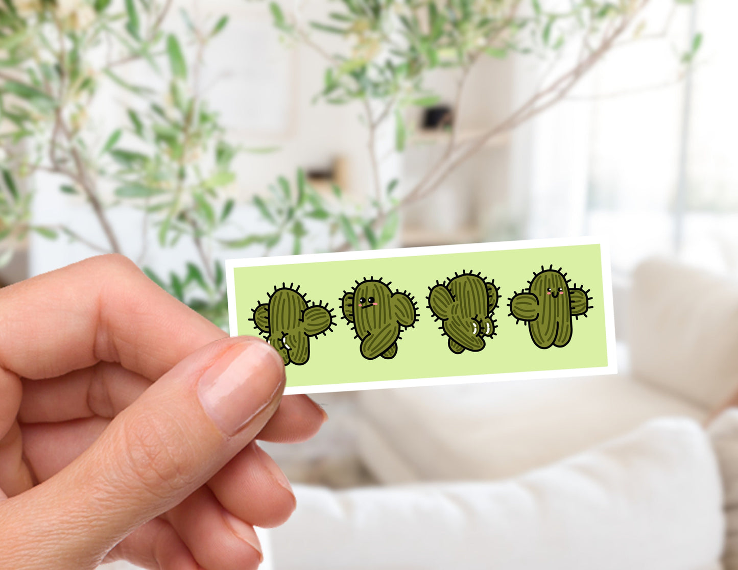 Cactus Photoshoot Sticker