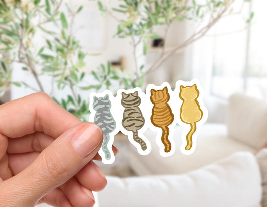 Cat Cat Cat and Another Cat Sticker