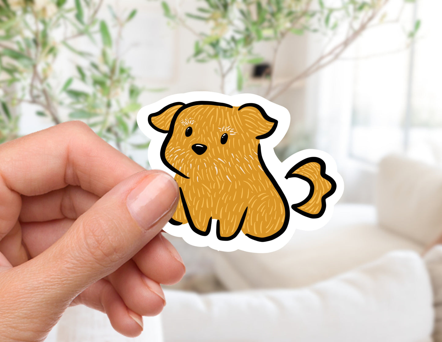 Tilly the Dog Sticker